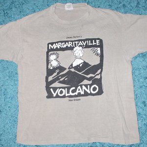 Margaritaville Volcano Tshirt "I don't know where I'm a gonna go"